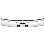 Freightliner Conventional Century Class Set Back Axle Bumper 1996-2004