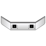 Mack Set Back Axle Bumper Granite CTP 713B