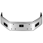 Peterbilt 377 Set Back Axle Bumper 1990 & Newer Conventional 377 AE