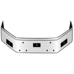 Peterbilt Set Back Axle Bumper Model 385