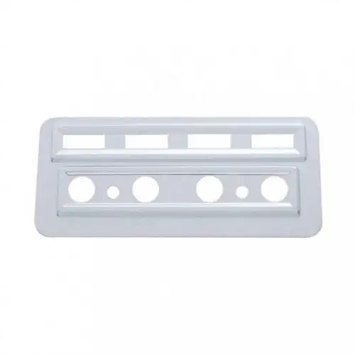 Chrome Plastic Light Switch & Indicator Trim For 2002-2005 Kenworth W900/T800/T600/T2000