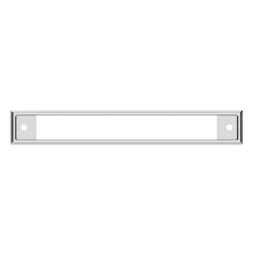 Chrome Plastic Headliner Warning Lights Bezel For Kenworth W900 (1990-2005) And T800/T600 (1993-2005)