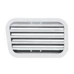 Chrome Plastic A/C Defroster Vent For 2006+ Kenworth W900/T800/T660/T600- Driver