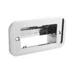 Chrome Plastic Ash Tray Housing For 2005 And Older Peterbilt