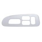 Chrome Plastic Window Switch Trim For 2008-2022 Peterbilt 389/388- Driver (4 Openings)