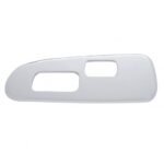 Chrome Plastic Window Switch Trim For 2008+ Peterbilt 389/388- Driver (2 Openings)