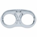 2 Gauge Cluster Bezel With Visor For 2001-2005 Peterbilt 379 & 378