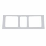 Stainless Steel Volvo Lower Dash Trim - Right