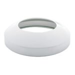 8" Chrome Rear Hubcap With Hubometer Cutout