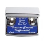 "Traction Control Differential" Switch Guard With Blue Sticker