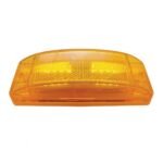 16 LED Rectangular Light (Clearance/Marker) With Reflex Lens - Amber LED/Amber Lens - Image 3