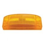 16 LED Rectangular Light (Clearance/Marker) With Reflex Lens - Amber LED/Amber Lens - Image 4