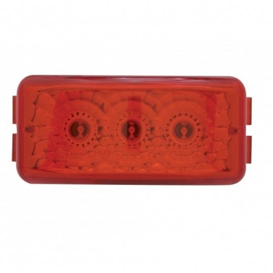 Image 3 LED Reflector Light (Clearance/Marker) - Red LED/Red Lens - Image 2