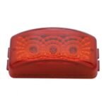 3 LED Reflector Light (Clearance/Marker) - Red LED/Red Lens - Image 3