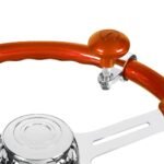 Heavy Duty Steering Wheel Spinner - Cadmium Orange - Image 5