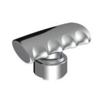 Thread-On T-Shape Gearshift Knob With Chrome 13/15/18 Speed Adapter - Chrome - Image 6