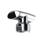 Thread-On T-Shape Gearshift Knob With Chrome 13/15/18 Speed Adapter - Chrome - Image 8