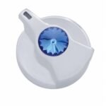 Timer Knob With Blue Crystal For Peterbilt