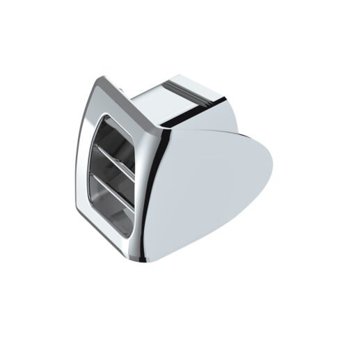 Chrome Plastic A/C Vent For 2008-2017 Freightliner Cascadia - Passenger/Fixed