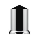 1-1/2" X 3" Chrome Plastic Pointed Nut Covers - Push-On (20-Pack) - Image 3