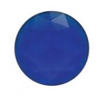 1-3/8" Round Plastic Dome/Map Light Lens - Blue