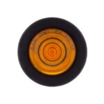 1 LED 3/4" Mini Clearance Light Amber LED With Amber Lens With Rubber Grommet (Bulk) - Image 2