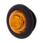 1 LED 3/4" Mini Clearance Light Amber LED With Amber Lens With Rubber Grommet (Bulk) - Image 3
