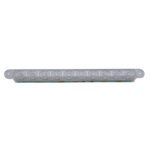 10 LED 9" Light Bar (Stop, Turn & Tail) - Red LED/Clear Lens (Bulk) - Image 2