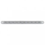 10 LED 9" Light Bar (Stop, Turn & Tail) - Red LED/Clear Lens (Bulk)