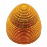 13 LED 2-1/2" Round Beehive Light (Clearance/Marker) - Amber LED/Amber Lens - Image 2