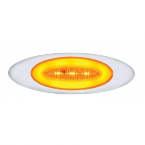 13 LED M1 Millennium GloLight (Clearance/Marker) - Amber LED/Amber Lens