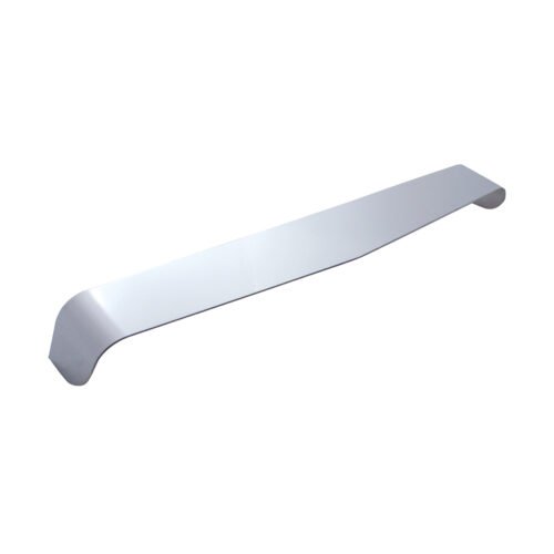 14-3/4" Wide Stainless Steel Visor For Dual 4" X 6" Headlight, Smooth Style