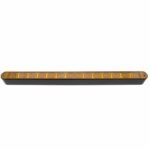 14 LED 12" Light Bar With Black Housing - Amber LED/Amber Lens - Image 3