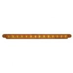 14 LED 12" Sequential Light Bar Only - Amber LED/Amber Lens (Bulk) - Image 3