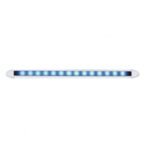 14 LED 6" Slim Light Bar - Blue LED/Clear Lens