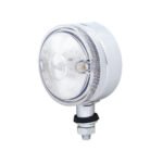 15 LED 3" Single Face Light - Amber LED/Clear Lens