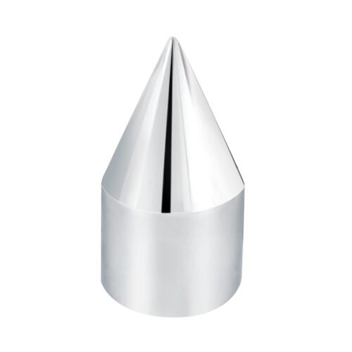 15/16" X 2-1/2" Chrome Plastic Spike Nut Cover - Push-On (Bulk)