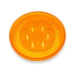 16 LED 4" Round Turbine Light (Turn Signal) - Amber LED/Amber Lens - Image 4