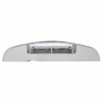 16 LED Reflector Light (Clearance/Marker) With Chrome Bezel - Amber LED/Clear Lens - Image 3