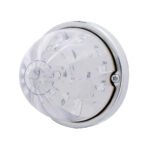 17 LED Dual Function Watermelon Flush Mount Kit - Amber LED/Clear Lens