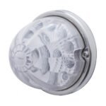 17 LED Reflector Watermelon Flush Mount Kit - Amber LED/Clear Lens