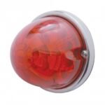 17 LED Reflector Watermelon Flush Mount Kit - Red LED/Red Lens