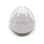 17 LED Watermelon Cab Light - Amber LED/Clear Lens
