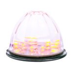 17 LED Watermelon Cab Light - Amber LED/Clear Lens (Bulk) - Image 3