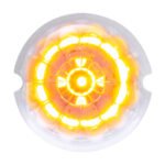 17 LED Watermelon Cab Light - Amber LED/Clear Lens (Bulk) - Image 5
