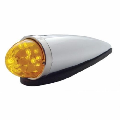 17 LED Watermelon Cab Light Kit With Die Cast Housing - Amber LED/Amber Lens