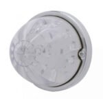 17 LED Watermelon Flush Mount Kit - Amber LED/Clear Lens