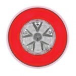 18 LED 4" Round GloLight (Stop, Turn & Tail) - Red LED/Red Lens (Bulk) - Image 2