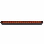 19 LED 12" Reflector Light Bar With Black Housing - Amber LED/Amber Lens - Image 3