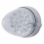 19 LED Reflector Grakon 1000 Flush Mount Kit - Amber LED/Clear Lens